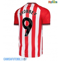 Camisa de time de futebol Sunderland Brian Brobbey #9 Replicas 1º Equipamento 2025-26 Manga Curta